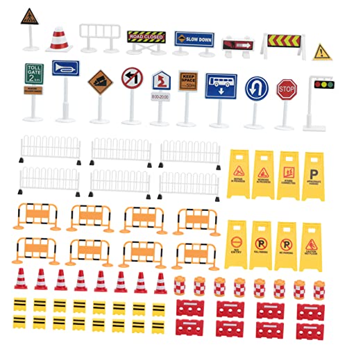 Toddmomy 1Satz Teiliges DIY Straßensperre mit Verkehrszeichen Pädagogisches für Interaktive Spiele und Straßenverkehrslernen Toddmomy 1Satz Teiliges DIY Straßensperre mit Verkehrszeichen Pädagogisches für Interaktive Spiele und Straßenverkehrslernen von Toddmomy