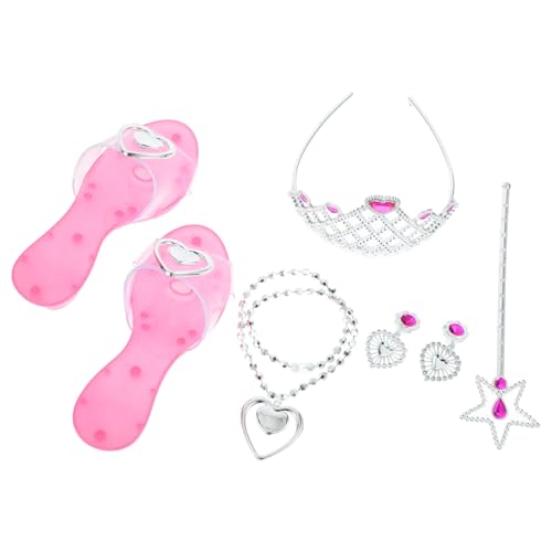 Toddmomy 1Satz Teiliges Kostüm mit Hochhackigen Schuhen Ohrringen und Halskette für Geburtstagsfeiern Halloween und Rollenspiele Hochwertiges Toddmomy 1Satz Teiliges Kostüm mit Hochhackigen Schuhen Ohrringen und Halskette für Geburtstagsfeiern Halloween und Rollenspiele Hochwertiges von Toddmomy