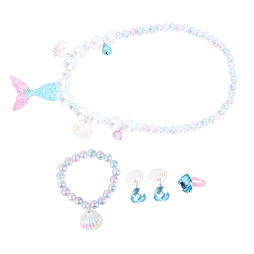 Toddmomy 1Satz Teiliges Set Aus Meerjungfrau Schmuck Für Halskette Armband Und Ring Aus Süßes Zubehör Für Kindergeburtstag Und Besondere Anlässe Toddmomy 1Satz Teiliges Set Aus Meerjungfrau Schmuck Für Halskette Armband Und Ring Aus Süßes Zubehör Für Kindergeburtstag Und Besondere Anlässe von Toddmomy