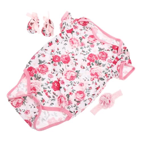 Toddmomy 1Satz Teiliges Set für Neugeborene Puppenkleidung Kleidung Schuhen und Stirnband Wunderschöne Sommer Outfits für Jahre Alte Toddmomy 1Satz Teiliges Set für Neugeborene Puppenkleidung Kleidung Schuhen und Stirnband Wunderschöne Sommer Outfits für Jahre Alte von Toddmomy