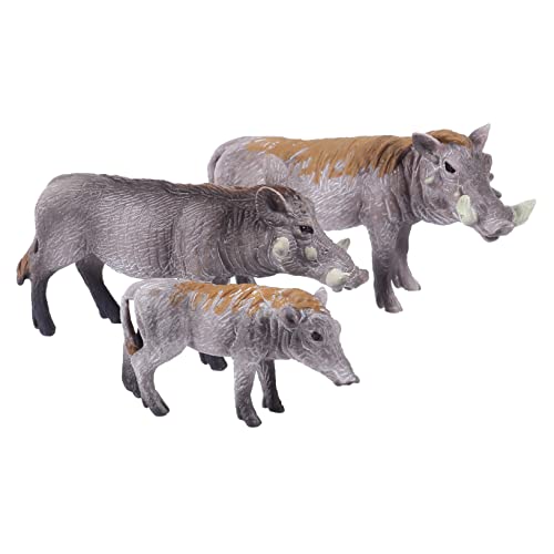Toddmomy 1Satz Teiliges Wildschwein Modell aus Realistische Wildschwein Figuren für Mini Farm Dekoration für Lernspielzeug und Hochwertige Tierfiguren von Toddmomy