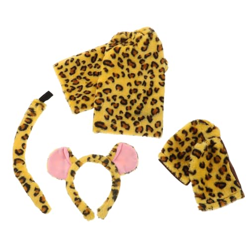 Toddmomy 1Satz Tierkostüm Set für Tier Cosplay mit Tierohren Stirnband und Handgelenk für Halloween Partys und Aufführungen Sicheres und Bequemes Material Toddmomy 1Satz Tierkostüm Set für Tier Cosplay mit Tierohren Stirnband und Handgelenk für Halloween Partys und Aufführungen Sicheres und Bequemes Material von Toddmomy