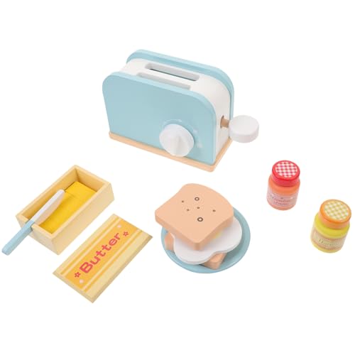 Toddmomy 1Satz Toaster Spielset für Interaktives Küchen mit Buntem Design Fördert Kreativität und Kognitive Fähigkeiten Sicheres Langlebiges Material für Kinderküche Toddmomy 1Satz Toaster Spielset für Interaktives Küchen mit Buntem Design Fördert Kreativität und Kognitive Fähigkeiten Sicheres Langlebiges Material für Kinderküche von Toddmomy
