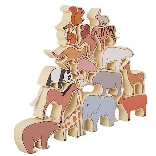 Toddmomy 1Satz Tragbaren Tierblöcken Holzstapelspielzeug Für Tiere Kognitionsspielzeug Für Frühes Bildungsspielzeug Für Kindergartenkinder Kreatives Für Kleinkinder Toddmomy 1Satz Tragbaren Tierblöcken Holzstapelspielzeug Für Tiere Kognitionsspielzeug Für Frühes Bildungsspielzeug Für Kindergartenkinder Kreatives Für Kleinkinder von Toddmomy