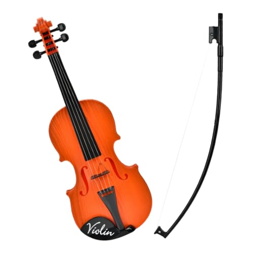 Toddmomy 1Satz Violine für Realistisches Saiten Musikinstrument für Frühe Bildung für Kleine Musiker und Anfänger Leicht und Tragbar von Toddmomy