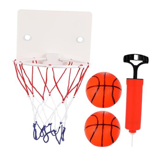Toddmomy 1Satz Wandmontiertes Mini Basketballspielzeugset für Rückwand Bälle Pumpe Indoor Sportspiel für Kleine für Spielspaß Zuhause Toddmomy 1Satz Wandmontiertes Mini Basketballspielzeugset für Rückwand Bälle Pumpe Indoor Sportspiel für Kleine für Spielspaß Zuhause von Toddmomy