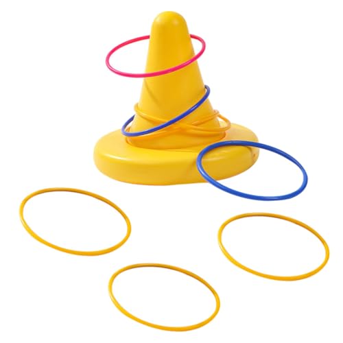 Toddmomy 1Satz Wurfspiel für Kreatives Körperlichem Training Wurfgerät und Bunten Ringen für Drinnen und Draußen Fördert Koordination und Spaß Toddmomy 1Satz Wurfspiel für Kreatives Körperlichem Training Wurfgerät und Bunten Ringen für Drinnen und Draußen Fördert Koordination und Spaß von Toddmomy