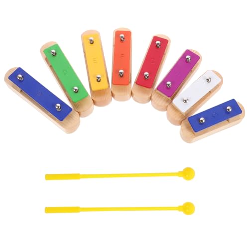 Toddmomy 1Satz Xylophon Töne Musikinstrument Mit Rhythmus Sticks Fördert Kreativität Und Hand Auge Koordination Für Musikalische Frühförderung von Toddmomy