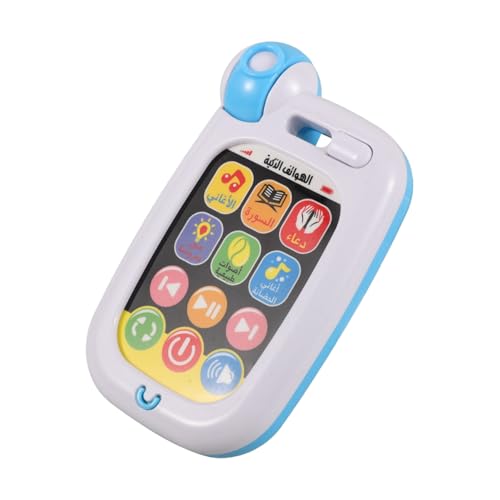Toddmomy Musik Handy für Kinder Spieltelefon Arabisch Lernen Kleinkind Spielzeug Leuchtendes Telefon für Unterwegs Toddmomy Musik Handy für Kinder Spieltelefon Arabisch Lernen Kleinkind Spielzeug Leuchtendes Telefon für Unterwegs von Toddmomy