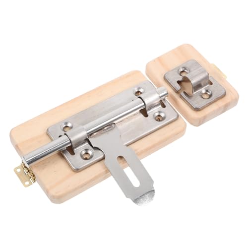 Toddmomy Busy Board Zubehör für Kinder Türriegel Spielzeug Selbstgemacht Montessori Teile Sensorisches Lernspielzeug für Kleinkinder Interaktive Handbewegungsübung von Toddmomy