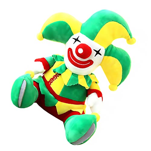 Toddmomy 1Stück Clown Schmuck Aus Plüsch Halloween Clown Ornament Für Stilvolle Innendekoration Weiches Und Sicheres Material Für Schlafzimmer Wohnzimmer Und Büro von Toddmomy