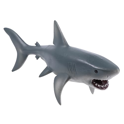 Toddmomy 1Stück Haifischfigur Modell Realistisches Meerestier für Kreative Spiele Lernspielzeug zur Tiererkennung und Umweltbewusstsein Langlebig und von Toddmomy