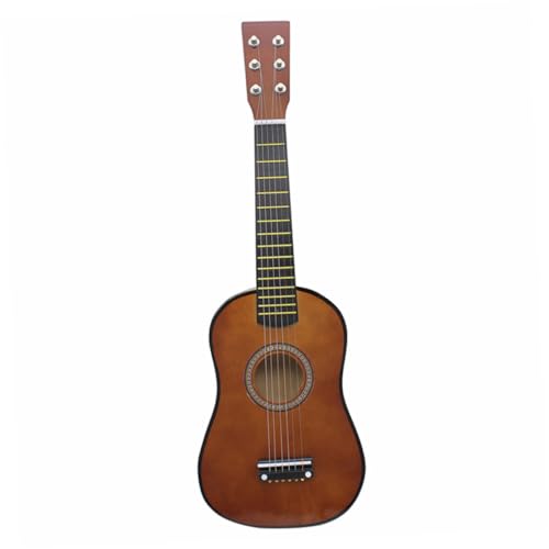 Toddmomy 23 Zoll Holz Gitarre für Kinder Übungsgitarre Musikinstrument für Anfänger Leicht und Handlich Fördert Musikalisches Talent Spielzeug für Jungen und Mädchen von Toddmomy
