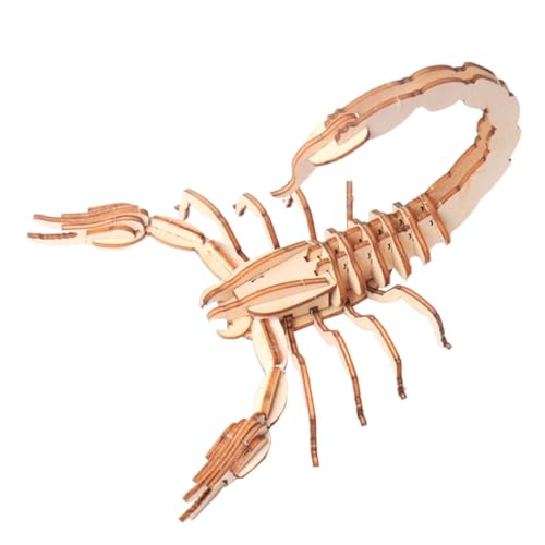 Toddmomy 1Stück Holzspielzeug Puzzle Modell für DIY Insekten Kreatives Lernspielzeug Konzentration und Kreativem für Zuhause und Partydekoration von Toddmomy