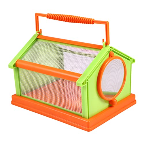 Toddmomy 1Stück Insektenbeobachtungsbox mit Vergrößerung Käfig für Naturerkundung und Pädagogische Erfahrungen aus Langlebigem Umweltfreundlichem Toddmomy 1Stück Insektenbeobachtungsbox mit Vergrößerung Käfig für Naturerkundung und Pädagogische Erfahrungen aus Langlebigem Umweltfreundlichem von Toddmomy