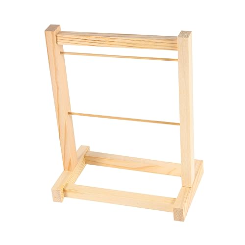 Toddmomy 1Stück Kleiderbügel für Puppen aus Holz Doppelschichtiger Kleiderständer für Puppenbekleidung Praktischer Organizer für Puppenkleidung für Spielzeugaccessoires Toddmomy 1Stück Kleiderbügel für Puppen aus Holz Doppelschichtiger Kleiderständer für Puppenbekleidung Praktischer Organizer für Puppenkleidung für Spielzeugaccessoires von Toddmomy