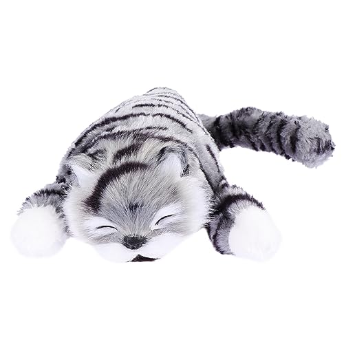 Toddmomy 1Stück Plüschkatze Lebendige Katzenpuppe aus Weichem Plüsch ohne Batterie für Katzenliebhaber Niedliche Dekoration für Zuhause Toddmomy 1Stück Plüschkatze Lebendige Katzenpuppe aus Weichem Plüsch ohne Batterie für Katzenliebhaber Niedliche Dekoration für Zuhause von Toddmomy