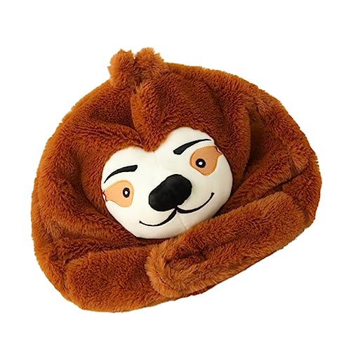 Toddmomy 1Stück Sloth Hut Kostüm Mütze Plüsch Tierhut für Erwachsene Warm und Kuschelig für Partys und Fotoshootings Lustiges Accessoire Toddmomy 1Stück Sloth Hut Kostüm Mütze Plüsch Tierhut für Erwachsene Warm und Kuschelig für Partys und Fotoshootings Lustiges Accessoire von Toddmomy