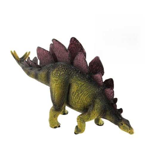 Toddmomy Stegosaurus Dinosaurier Modellspielzeug Realistisches Ornament aus Sicherem Kunststoff für Schreibtischdeko und Archäologie Lernspielzeug Lebensechte Figur für Kinder und Sammler von Toddmomy
