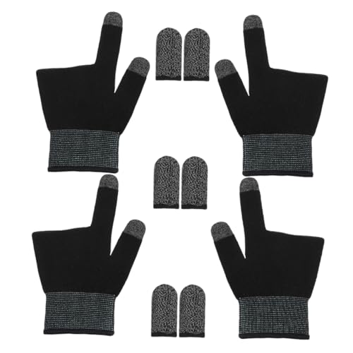 Toddmomy Gamers Essential 2 Paar Graphen-Handschuhe Fingermanschetten Für Mobiles Gaming Präzise Berührung Für Billard von Toddmomy