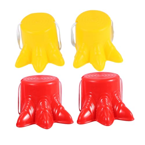 Toddmomy 2 Paar Stelzenschuhe Kinderstelzen Balance Eimer Halloween Stelzen Sprungstelzen Balancieren Stelzen Für Sensorisches Training Stelzen Sprungstelzen Eimerstelzen Kunststoff von Toddmomy