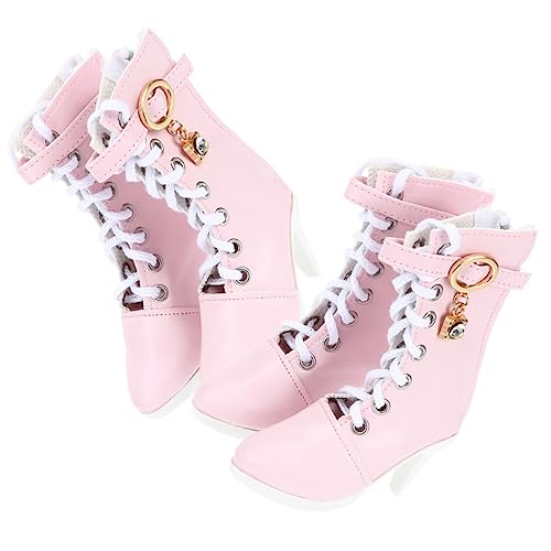 Toddmomy 2 Paare High Heel Boots für Puppen Doll Shoes für Kreatives und Dress Up Accessoires für Große Puppen Zartem von Toddmomy