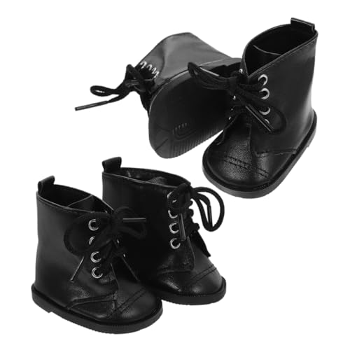 Toddmomy 2 Paar Puppenstiefel aus PU Leder für 18 Zoll Puppen Bequem und Leicht Puppenschuhe für Mädchen Puppenzubehör für Puppenhaus Spiele von Toddmomy