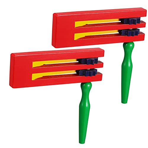 Toddmomy 2 Pcs Holz Soundboard Ratsche Instrument Rassel Sound Board Sensorischen Hand Noisemaker Ratsche Sound Rotierenden Ratsche Toddmomy 2 Pcs Holz Soundboard Ratsche Instrument Rassel Sound Board Sensorischen Hand Noisemaker Ratsche Sound Rotierenden Ratsche von Toddmomy