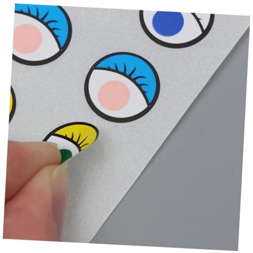 Toddmomy 2 Rollen Aufkleber mit Augenmustern DIY Etiketten für Bastelprojekte Bunte und Schwarz Weiße Augen für Schüler und Kreative Dekoration Toddmomy 2 Rollen Aufkleber mit Augenmustern DIY Etiketten für Bastelprojekte Bunte und Schwarz Weiße Augen für Schüler und Kreative Dekoration von Toddmomy