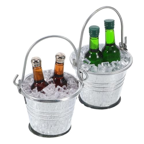 Toddmomy 2 Sätze Bardekorationsset Kleine Eimer Puppenhaus -Eiskläger mit Getränken Würfel Puppenhauspuppen Puppenstubenbier Miniatur-Zubehör Dollhouse Dekorationen Puppenhauszubehör Glas Toddmomy 2 Sätze Bardekorationsset Kleine Eimer Puppenhaus -Eiskläger mit Getränken Würfel Puppenhauspuppen Puppenstubenbier Miniatur-Zubehör Dollhouse Dekorationen Puppenhauszubehör Glas von Toddmomy