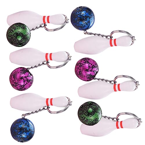 Toddmomy 2 Sätze Bowling Schlüsselanhänger Kunststoff Bowling Anhänger Für Taschen Mitgebsel Für Bowlingpartys Schlüsselring Und Sportliche Souvenirs Und Für Kindergeburtstage 6 Stück * 2 Toddmomy 2 Sätze Bowling Schlüsselanhänger Kunststoff Bowling Anhänger Für Taschen Mitgebsel Für Bowlingpartys Schlüsselring Und Sportliche Souvenirs Und Für Kindergeburtstage 6 Stück * 2 von Toddmomy