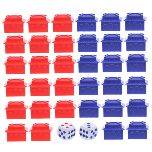 Toddmomy 2 Sätze Brettspiel Ersatzteile Häuser Spielsteine für Rich Man Spiel Zubehör Kompakt Leicht Grippsicher für Familien und Freizeitspiele Toddmomy 2 Sätze Brettspiel Ersatzteile Häuser Spielsteine für Rich Man Spiel Zubehör Kompakt Leicht Grippsicher für Familien und Freizeitspiele von Toddmomy