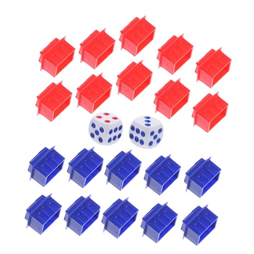 Toddmomy 2 Sätze Brettspiel Ersatzteile Spielhotel Figuren Kleine Häuser Rote Hotels Leichtes Verschleißfestes Material Für Geselliges Spielspaß Und Logikförderung Toddmomy 2 Sätze Brettspiel Ersatzteile Spielhotel Figuren Kleine Häuser Rote Hotels Leichtes Verschleißfestes Material Für Geselliges Spielspaß Und Logikförderung von Toddmomy
