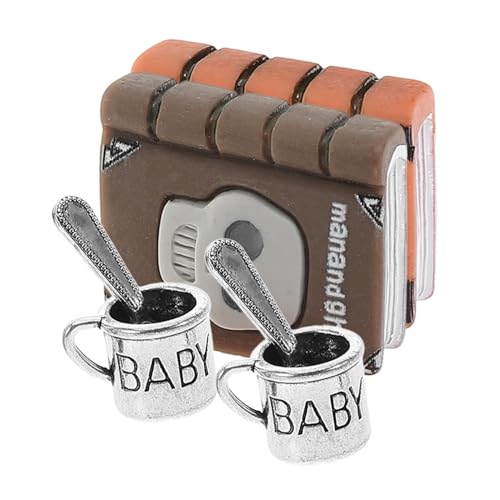 Toddmomy 2 Sätze Dollhouse Miniatur Kaffeetassen mit Mini Löffel und Notizbuch Realistische Puppenhaus Dekoration für Halloween Miniatur Büro Szene Zubehör Kompakt und Tragbar Toddmomy 2 Sätze Dollhouse Miniatur Kaffeetassen mit Mini Löffel und Notizbuch Realistische Puppenhaus Dekoration für Halloween Miniatur Büro Szene Zubehör Kompakt und Tragbar von Toddmomy