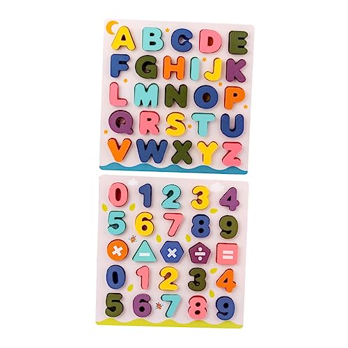 Toddmomy 2 Sätze Holz Kinderpuzzle Teilig Buchstaben Zahlen Lernspielzeug Montessori Alphabet Zahlenspielzeug für Kleinkinder Farberkennung und Feinmotorik Toddmomy 2 Sätze Holz Kinderpuzzle Teilig Buchstaben Zahlen Lernspielzeug Montessori Alphabet Zahlenspielzeug für Kleinkinder Farberkennung und Feinmotorik von Toddmomy