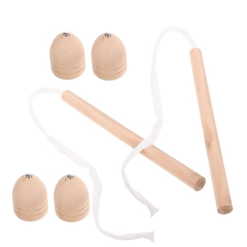 Toddmomy 2 Sätze Holz Traditionelles Chinesisches Gyro Toy aus Naturholz Robust und Langlebig Fördert Hand Auge Koordination für Kindergeburtstag und Partyspaß Toddmomy 2 Sätze Holz Traditionelles Chinesisches Gyro Toy aus Naturholz Robust und Langlebig Fördert Hand Auge Koordination für Kindergeburtstag und Partyspaß von Toddmomy