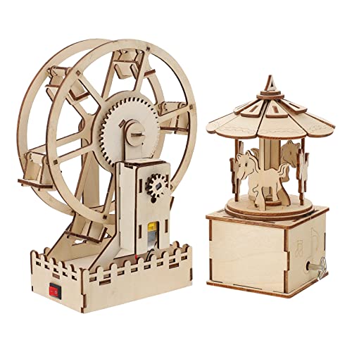 Toddmomy 2 Sätze Holzpuzzle für DIY Intelligentes Mechanisches Jigsaw Fördert Kreativität und Vorstellungskraft als Geburtstagsgeschenk Zufälliger Stil Toddmomy 2 Sätze Holzpuzzle für DIY Intelligentes Mechanisches Jigsaw Fördert Kreativität und Vorstellungskraft als Geburtstagsgeschenk Zufälliger Stil von Toddmomy