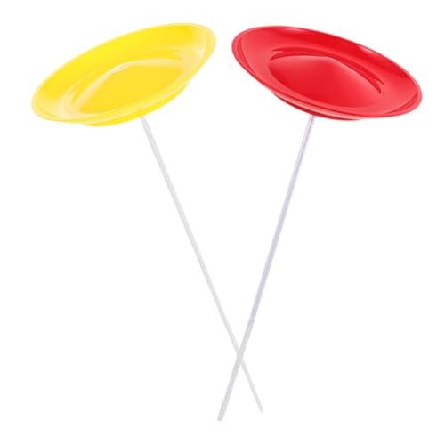 Toddmomy 2 Sätze Juggling Plates mit Sticks aus Robustem Material Leicht und Tragbar für Clown und Zirkusrequisiten Geschicklichkeitstraining und Bühnenauftritte Drinnen und Draußen Toddmomy 2 Sätze Juggling Plates mit Sticks aus Robustem Material Leicht und Tragbar für Clown und Zirkusrequisiten Geschicklichkeitstraining und Bühnenauftritte Drinnen und Draußen von Toddmomy