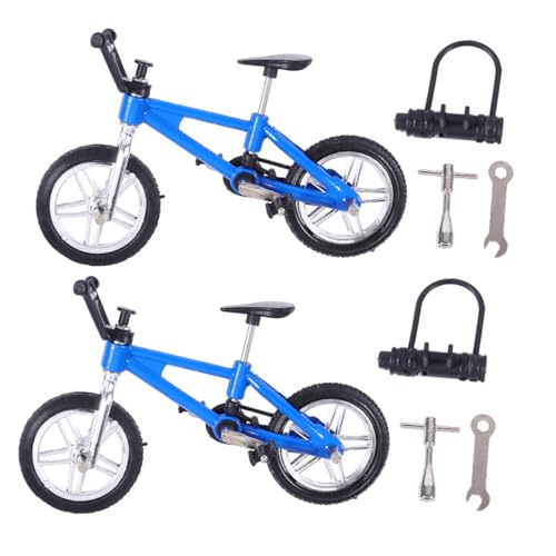 Toddmomy 2 Sätze Mini Fingerbike Teilig Mountainbike Modell Realistischen Details und Drehbaren Rädern Praktisches Desktop und Sammlerstück für Jugendliche Toddmomy 2 Sätze Mini Fingerbike Teilig Mountainbike Modell Realistischen Details und Drehbaren Rädern Praktisches Desktop und Sammlerstück für Jugendliche von Toddmomy