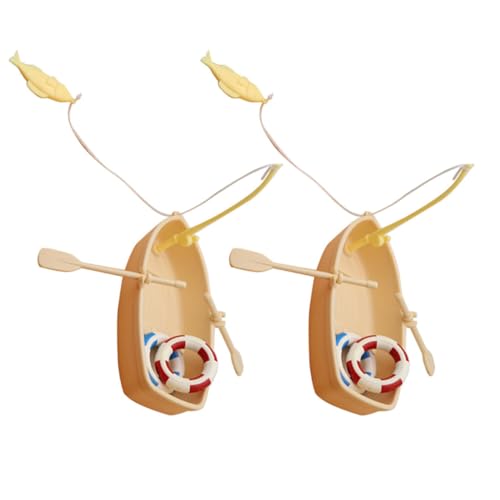 Toddmomy 2 Sätze Miniatur Fischboot Set Deko Figur für Puppenhaus Swimming Ring Mini Dekoration für Mikro Landschaften und Wohnaccessoires Toddmomy 2 Sätze Miniatur Fischboot Set Deko Figur für Puppenhaus Swimming Ring Mini Dekoration für Mikro Landschaften und Wohnaccessoires von Toddmomy