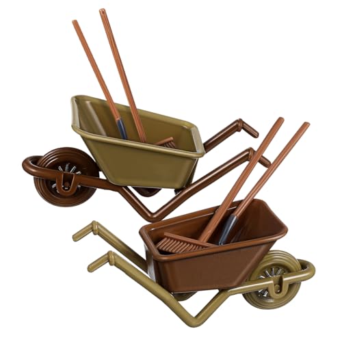 Toddmomy 2 Sätze Miniatur Schubkarre Teiliges Miniaturmodell für Puppenhäuser und Garten Deko Realistische Holzspielzeuge für Dekoration für Innenräume und Außenbereiche Toddmomy 2 Sätze Miniatur Schubkarre Teiliges Miniaturmodell für Puppenhäuser und Garten Deko Realistische Holzspielzeuge für Dekoration für Innenräume und Außenbereiche von Toddmomy