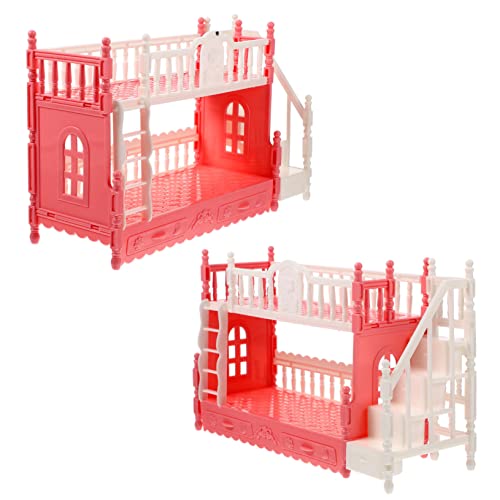 Toddmomy 2 Sätze Puppenbettspielzeug Mini-möbelmodell Mini-hausbett Puppenstubenbetten Puppenhaus-dekore Mini- -etagenbett- Minibetten Puppenhausbauzubehör Plastik Zufällige Farbe Toddmomy 2 Sätze Puppenbettspielzeug Mini-möbelmodell Mini-hausbett Puppenstubenbetten Puppenhaus-dekore Mini- -etagenbett- Minibetten Puppenhausbauzubehör Plastik Zufällige Farbe von Toddmomy