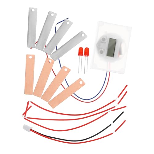 Toddmomy 2 Sätze Teiliges Obstbatterie Experimentierkasten für Schüler DIY Fruchtbatterie mit Metallplatten Kreatives Physik Wissenschaftskit für Schule und Lernprojekte Toddmomy 2 Sätze Teiliges Obstbatterie Experimentierkasten für Schüler DIY Fruchtbatterie mit Metallplatten Kreatives Physik Wissenschaftskit für Schule und Lernprojekte von Toddmomy