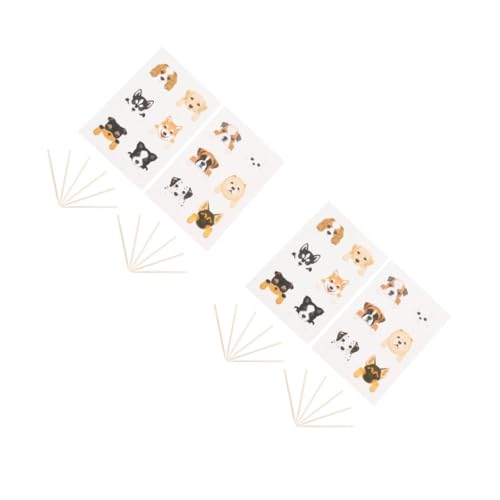 Toddmomy 2 Sätze Teiliges Set Hundethema Party Tortendeko Cupcake Topper Für Haustier Geburtstagsfeiern Leicht Zahnstocher Und Kleber Für Hunde Adoptionsevents Und Besondere 36 Stücke * 2 von Toddmomy