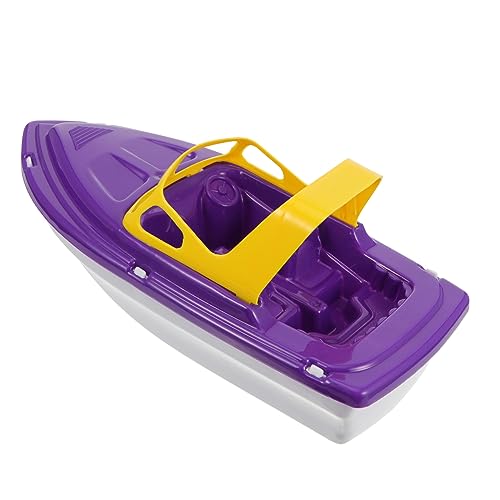 Toddmomy 2 Stck. Plastik Speedboot Wasserspielzeug für Junge Mädchen Badespielzeug für Strand Badewanne und Pool Langlebig und Leicht für Kleine Kinderhände von Toddmomy