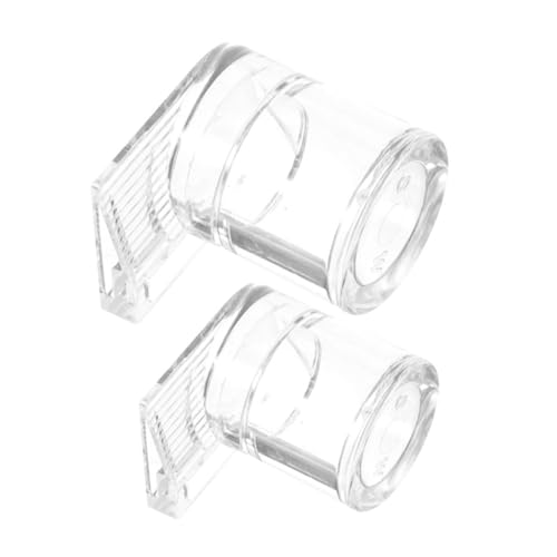 Toddmomy 2 Stück Acryl Wasserspender für Haustiere Futter und Wasserschalen für Reptilien und Kleine Tiere Praktische Fütterungslösungen mit Großem Fassungsvermögen Einfache Handhabung und Toddmomy 2 Stück Acryl Wasserspender für Haustiere Futter und Wasserschalen für Reptilien und Kleine Tiere Praktische Fütterungslösungen mit Großem Fassungsvermögen Einfache Handhabung und von Toddmomy