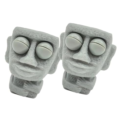 Toddmomy 2 Stück Adorable Squeeze Stressball Weiches Langlebiges Material Angenehme Handhabung Lustiges Druckspielzeug für Jugendliche und Erwachsene zur Stressreduktion und Geschenkidee von Toddmomy