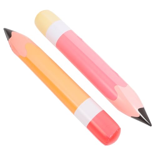 Toddmomy 2 Stück Aufblasbare Bleistiftballons Rot Orange PVC Riesen Buntstift Dekoration Geburtstagsfeier Klassenzimmer Party Supplies Toddmomy 2 Stück Aufblasbare Bleistiftballons Rot Orange PVC Riesen Buntstift Dekoration Geburtstagsfeier Klassenzimmer Party Supplies von Toddmomy