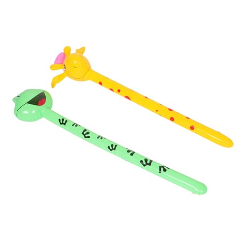Toddmomy 2 Stück Aufblasbare Spielzeuge für outdoor partygeschenke spielsachen für Veranstaltungen aufblasbarer Hammer aufblasbares PVC von Toddmomy