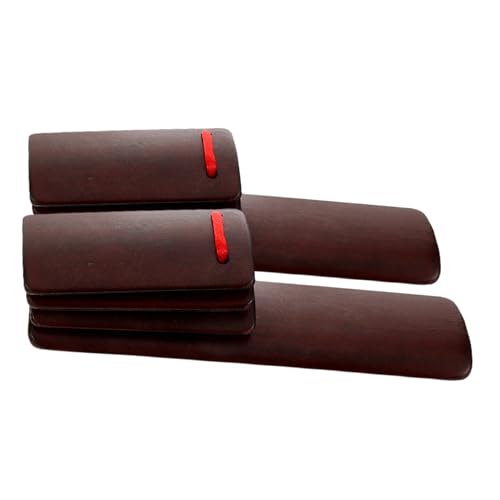 Toddmomy 2 Stück Bambus-Allegro Musikinstrument für Mädchen Handklöppel Hand-Finger-Kastagnetten Kastagnetten mit Griff Fingerkastagnetten Holzklöppel -Kastagnetten Brown von Toddmomy
